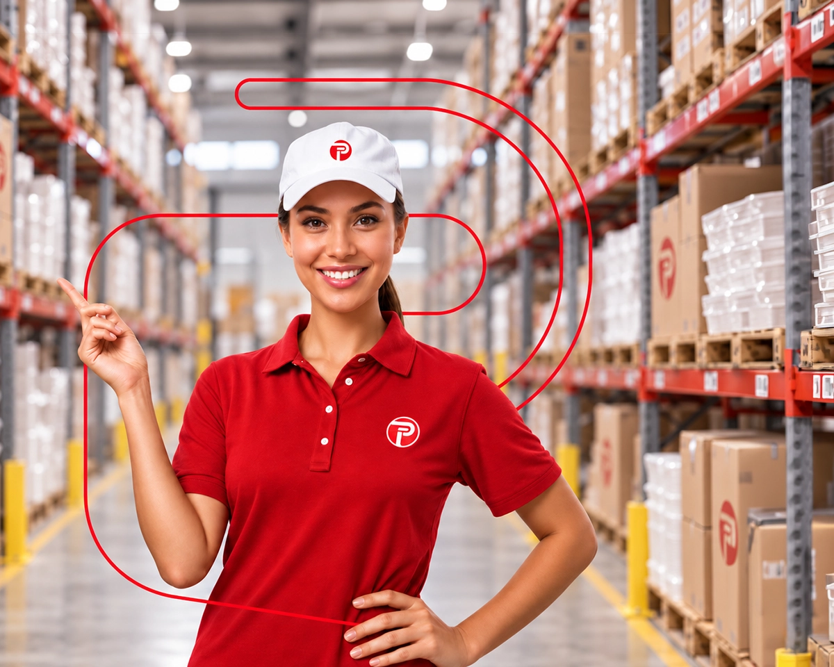 Estoque organizado da Plastcap