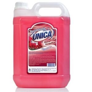 DESINFETANTE FLORES VERMELHAS 5LT UNICA