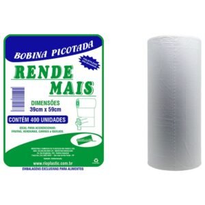 BOBINA PICOT.RENDE MAIS 39X59 400UNI RIOPLASTIC