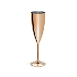 TACA CHAMPANHE PRIME METAL ROSE 170ML NEOPLAS