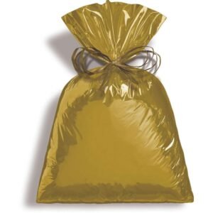 SACO METAL 15X29 METALCOR DOURADO 50UN CROMUS