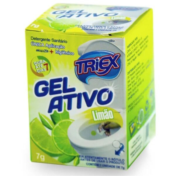GEL ATIVO SANITARIO LIMAO 7GR TRIEX