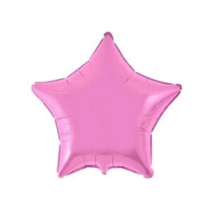 BALAO METAL ESTRELA ROSA 18" CROMUS