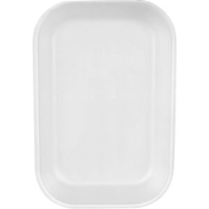 BANDEJA ISOPOR M54 13X21 BRANCA 400UN MEIWA