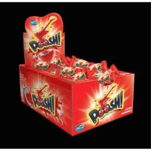 CHICLE POOSH MORANGO 40UN 200GR ARCOR