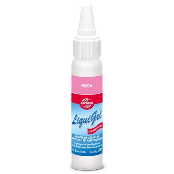 CORANTE LIQUIGEL ROSA 30GR ARCOLOR