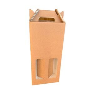 CAIXA P/VINHO KRAFT C/VISOR 02 GARRAFA SATORO