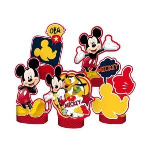 DECORACAO DE MESA MICKEY CLASSICO 5UN REGINA