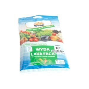 SACO P/LAVAR E GUARDAR VERDURAS 10UN WYDA