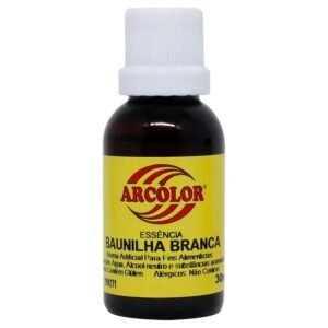 ESSENCIA BAUNILHA BRANCA 30ML ARCOLOR
