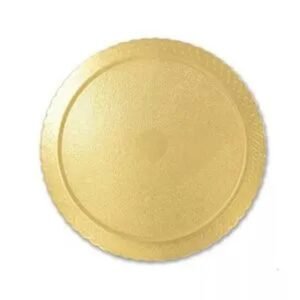 CAKE BOARD RED 15CM OURO ULTRAFEST