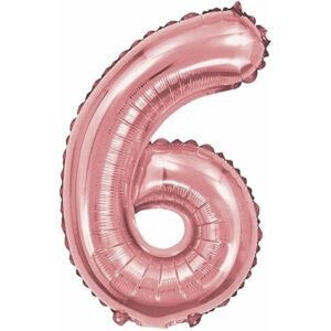 BALAO METAL N.6 40CM ROSE BALAO MANIA