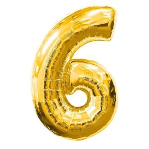 BALAO METAL N.6 40CM DOURADO CLEVELAND