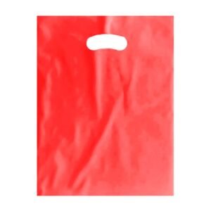 SACOLA BOCA PALHAÇO 25X35 VERMELHA UN LELU