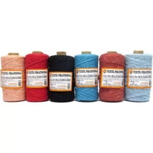 BARBANTE COLORIDO 100G 101M PIRATININGA