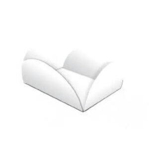 CAIXETA CAMAFEU 5X3CM BRANCA 50UN ULTRAFEST