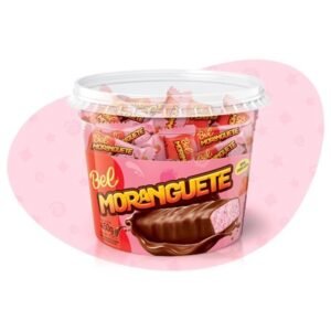 BOMBOM MORANGUETE POTE 50X9GR 450GR BEL
