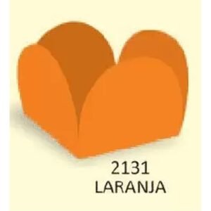 CAIXETA 3,5X3,5CM LARANJA 50UN ULTRAFEST