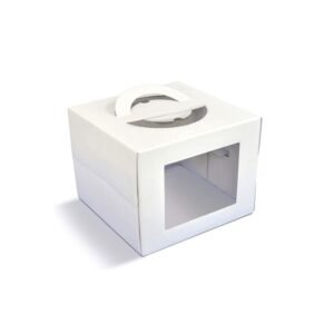 CAKEBOX C/VISOR 32,5X32,5X20CM BR ULTRAFEST