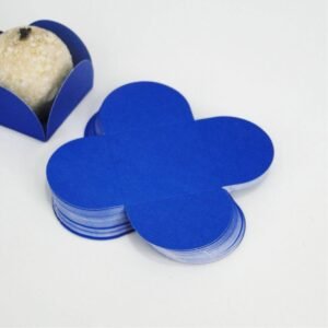 CAIXETA 3,5X3,5CM AZUL ROYAL 50UN ULTRAFEST