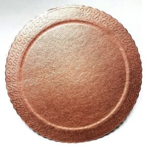 CAKEBOARD RED 24CM OURO ROSE ULTRAFEST