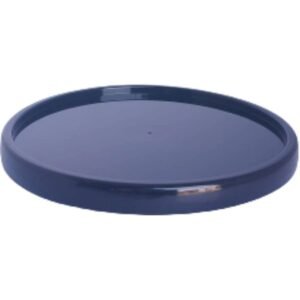 BANDEJA TOPAZIO 23CM PRETA FESTPLASTIK