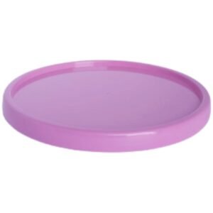 BANDEJA TOPAZIO 23CM ROSA CLARO FESTPLASTIK