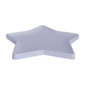 BANDEJA ESTRELA 23CM BRANCO FESTPLASTIK