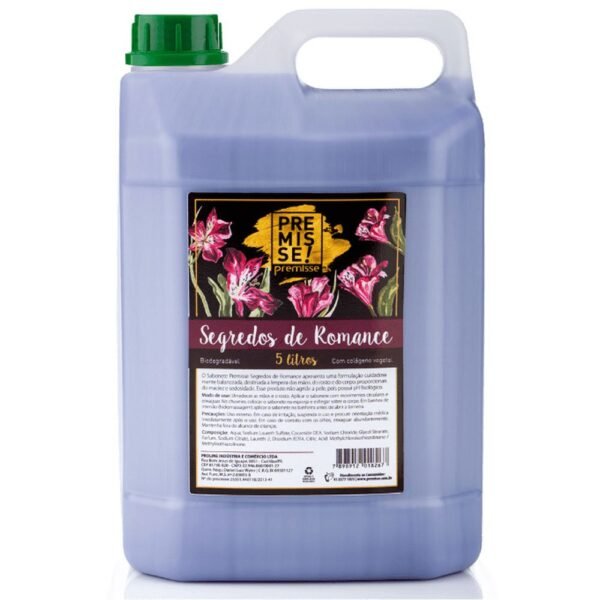 SABONETE LIQUIDO SEGREDOS DE ROMANCE 5LT PREMISSE