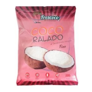 COCO RALADO FINO INTEGRAL 500G FRESCOCO.