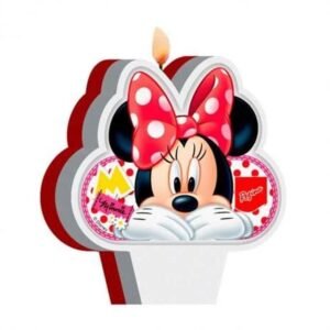 VELA PLANA RED MINNIE REGINA