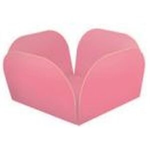 FORMA P/DOCE PEQUENA ROSA 50UN KAIXOTE