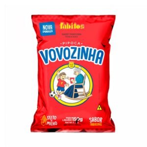 PIPOCA VOVOZINHA DOCE 150GR FABITOS