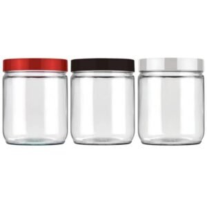 POTE DE VIDRO LISO 750ML INVICTA