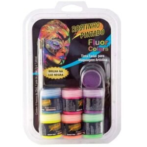 ROSTINHO PINTADO FLUORESCENTE SORTIDAS 15ML