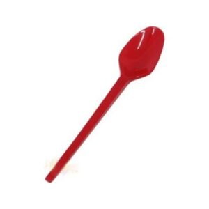 COLHER SOBREMESA VERMELHA 50UN PLASTILANIA