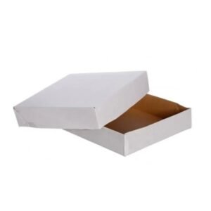 CAIXA BRANCA N.2 28X20,5X13CM 5UN AMERICANPACK