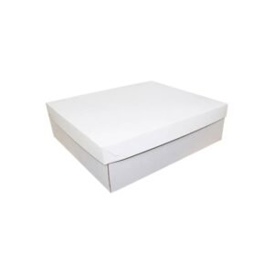 CAIXA BRANCA N.3 30X25X13CM 5UN AMERICANPACK