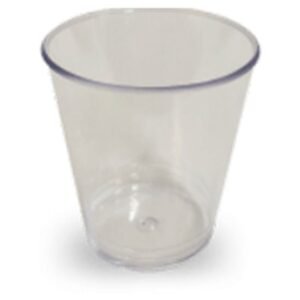 COPO CALICE ACRILICO CRISTAL 12ML 50UN ZANIPLAST