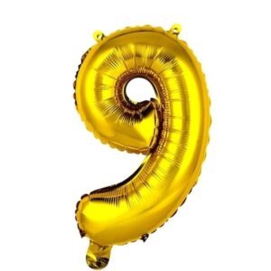 BALAO METAL SUPERSHAPE N 9 DOURADO REGINA