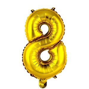 BALAO MET SUPERSHAPE N 8 DOURADO REGINA