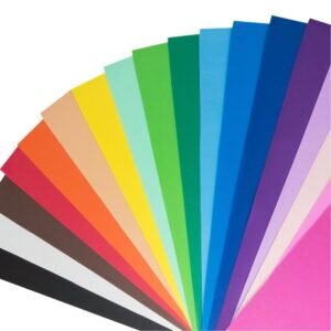 CARTOLINA EVA LISO CORES DIVERSAS 1.6 40X48CM