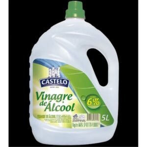 VINAGRE ALCOOL HIGIENIZ ALIMENTOS 5LT CASTELO
