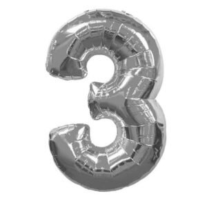 BALAO METAL N 3 1MT PRATA JUPITER