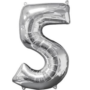 BALAO METAL N 5 PRATA 14" CROMUS