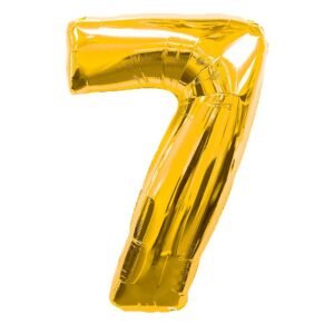 BALAO METALIZADO N.7 40CM DOURADO CLEVELAND