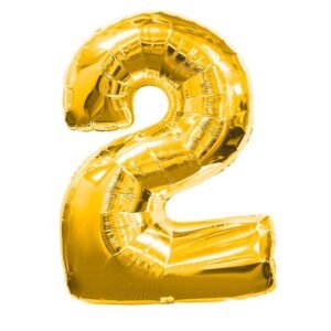 BALAO METAL N 2 1MT DOURADO JUPITER