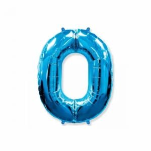 BALAO METAL AZUL N.0 110CM BRFESTAS