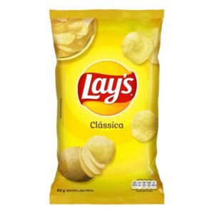 BATATA LAYS LISA FRITA CLASSICA 80GR PEPSICO