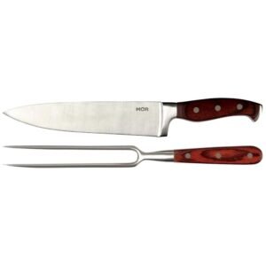 CONJUNTO GARFO E FACA 8" STEEL MOR
